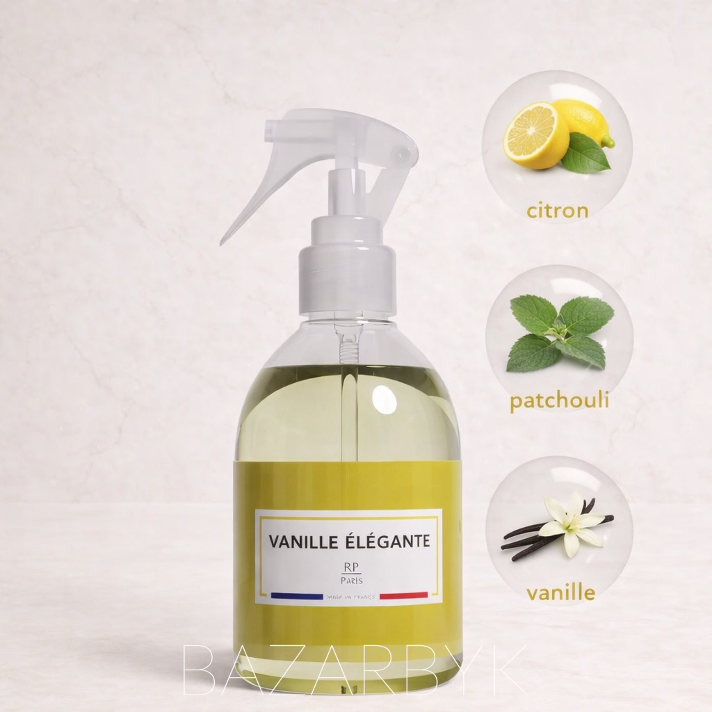 Spray Textile Vanille Élégante 250 ml RP Paris - photo 2