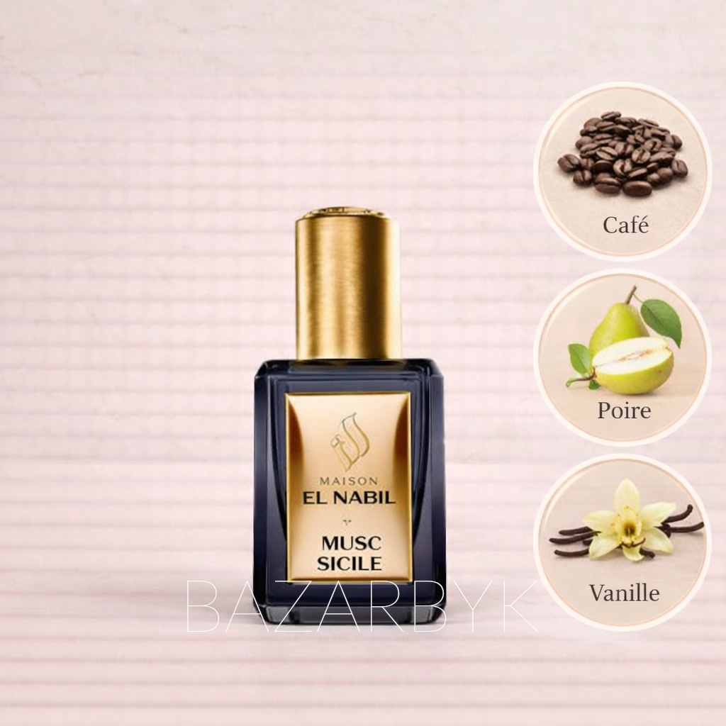 Musc Sicile Roll-on Parfumé 5 ml Maison El Nabil - photo 2