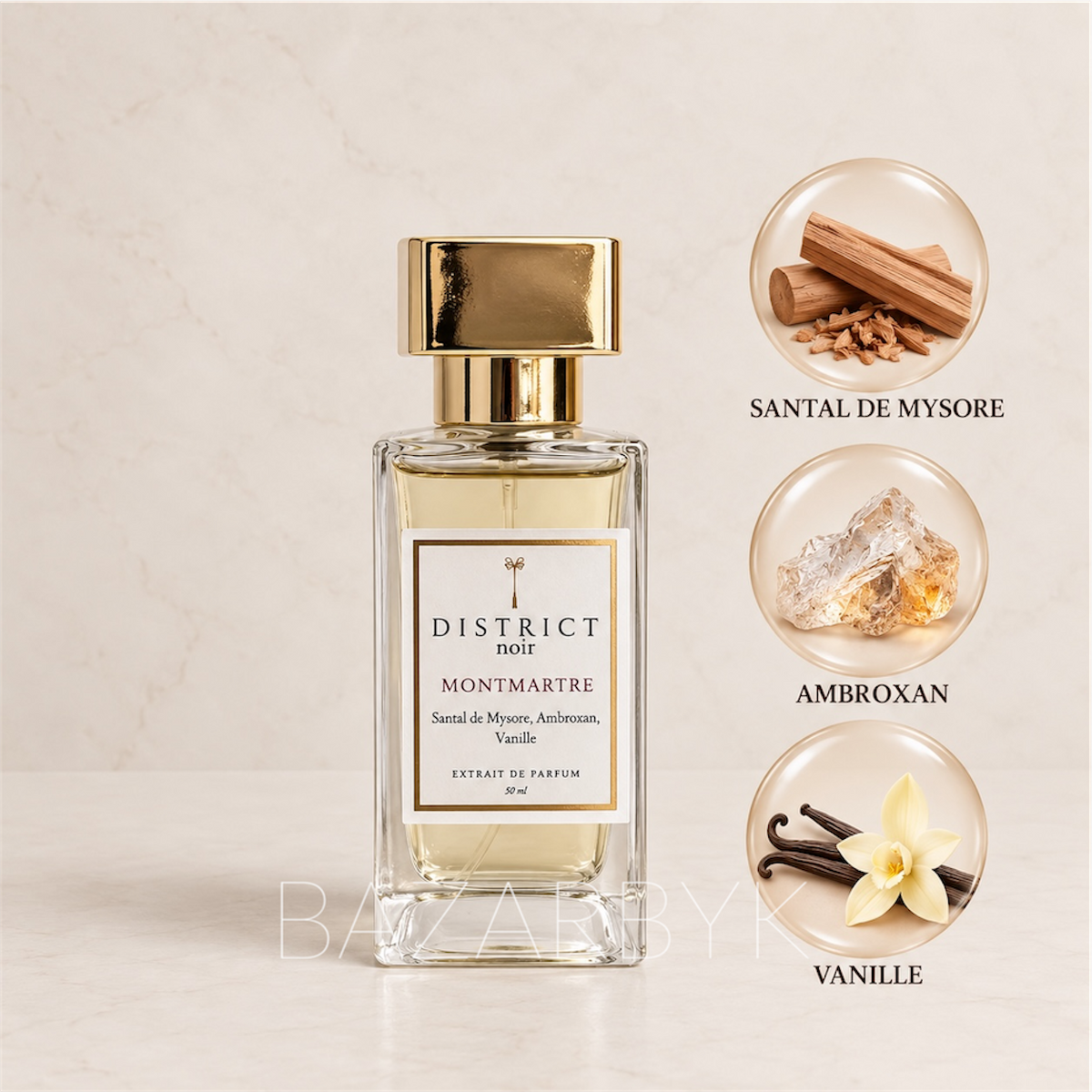 Montmartre Extrait de Parfum 50 ml District Noir - photo 2