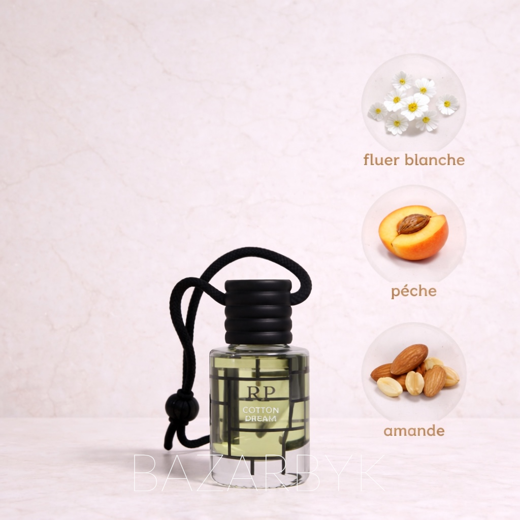Diffuseur Voiture Cotton Dream 10 ml RP Paris - photo 2