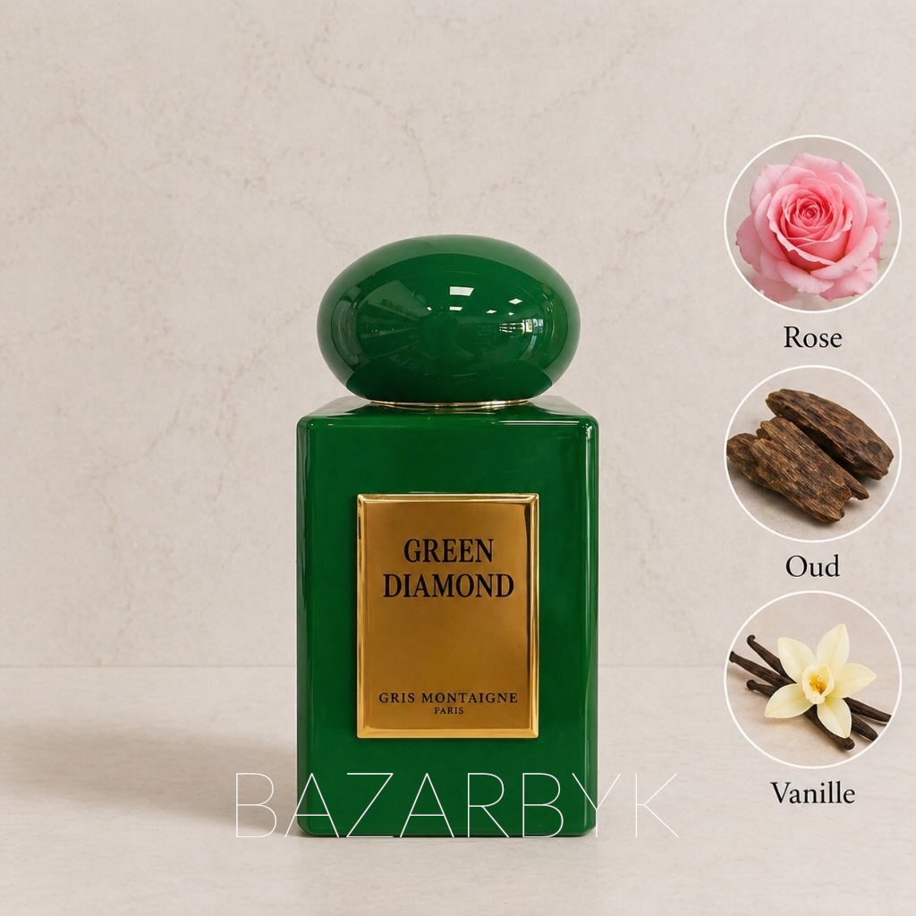 Green Diamond Extrait de Parfum 75 ml Gris Montaigne - photo 2