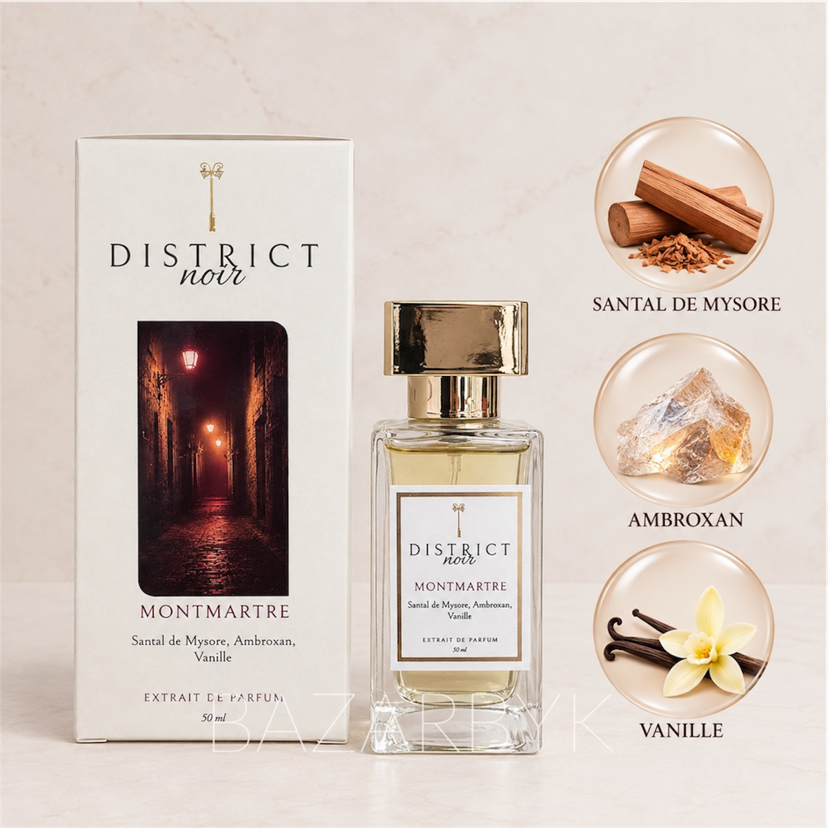 Montmartre Extrait de Parfum 50 ml District Noir - photo 3