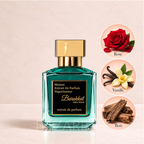 Barakkat Satin Mood Gulf Fragrance, flacon et coffret