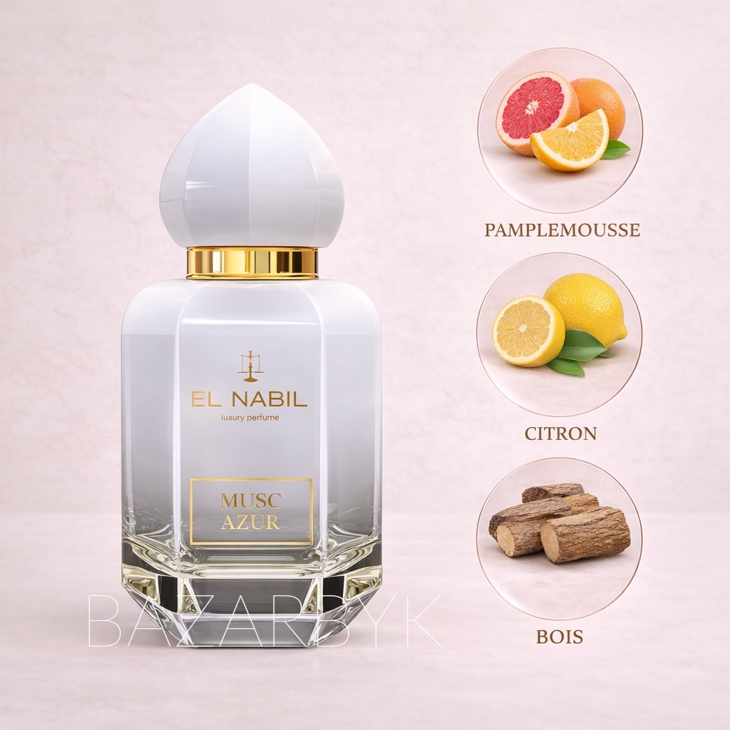 Musc Azur Eau de Parfum 65 ml Maison El Nabil - photo 2