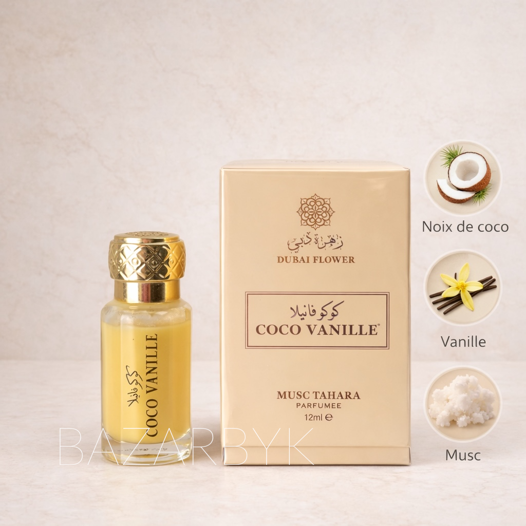 Musc Tahara Coco Vanille 12 ml Dubai Flower - photo 2