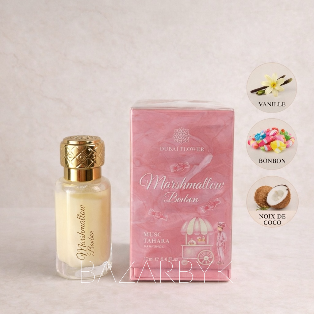 Musc Tahara Marshmallow Bonbon 12 ml Dubai Flower - photo 2