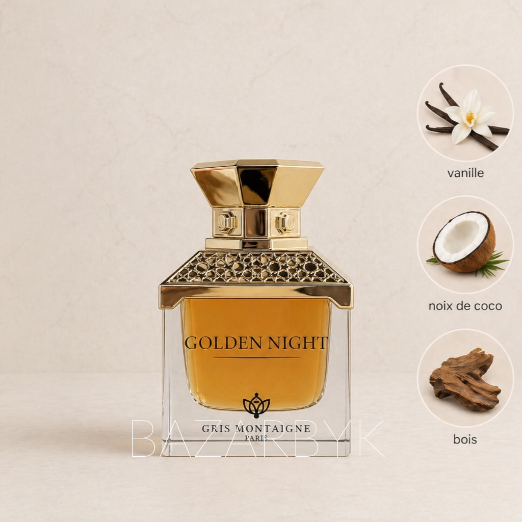 Golden Night · Ekstrakt perfum 100 ml · Gris Montaigne