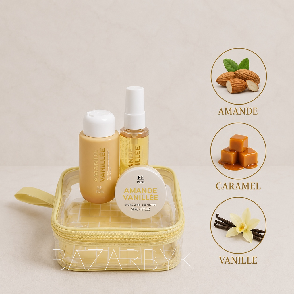 Travel Set Pop Amande Vanillée Coffret Brume RP Paris - photo 2