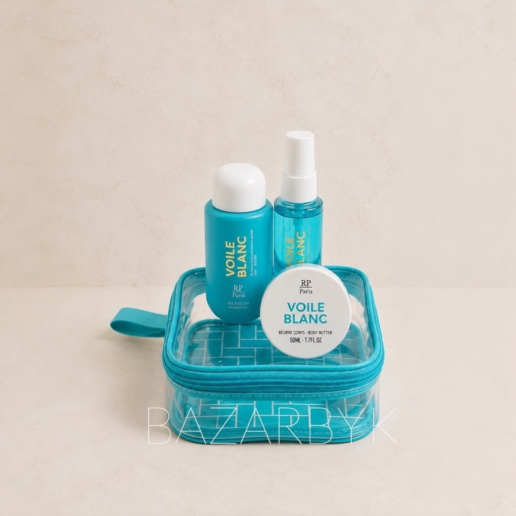 Travel Set Pop Voile Blanc Coffret Brume RP Paris
