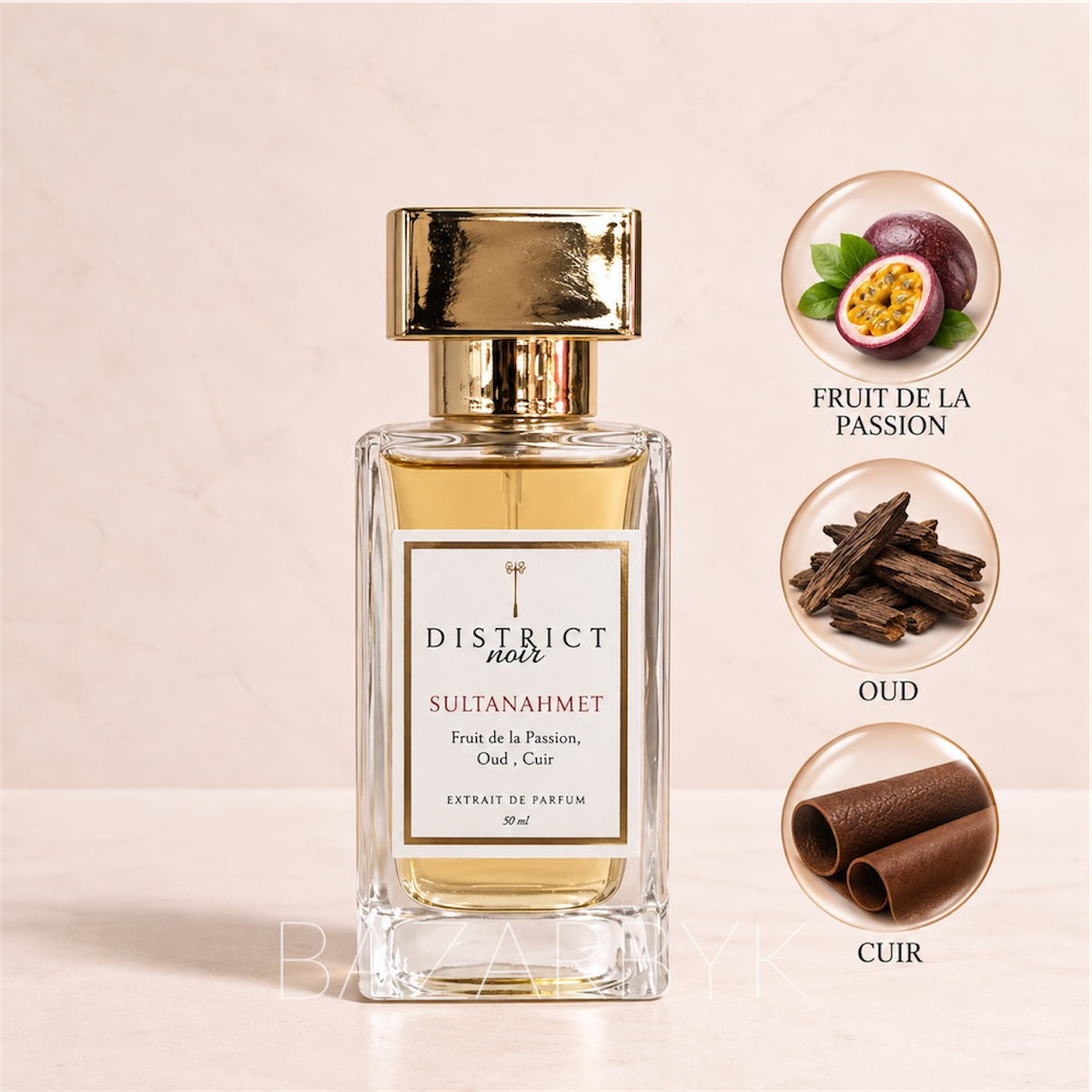 Sultanahmet Extrait de Parfum 50 ml District Noir - photo 2