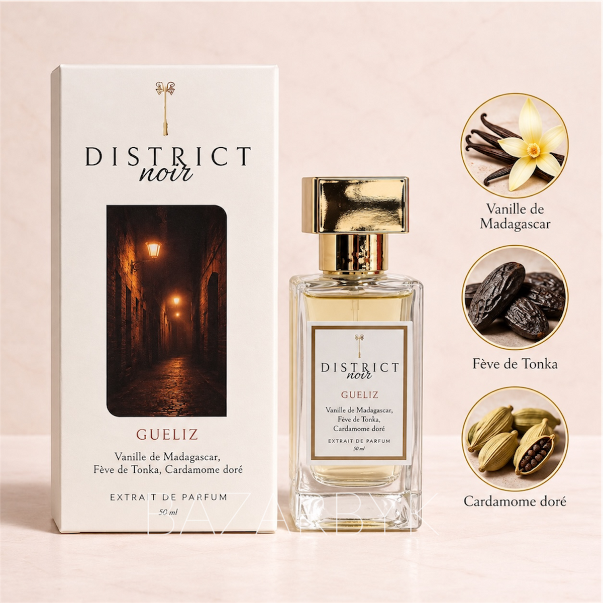 Gueliz Extrait de Parfum 50 ml District Noir - photo 3