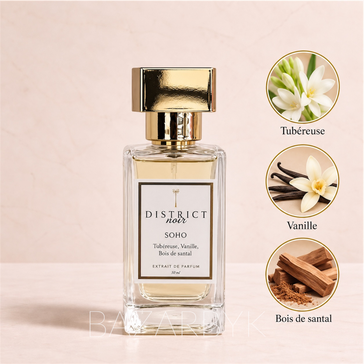 Soho Extrait de Parfum 50 ml District Noir - photo 2
