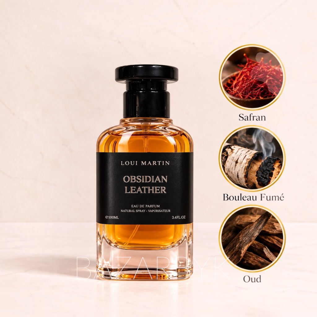 Obsidian Leather Eau de Parfum 100 ml Loui Martin - photo 2