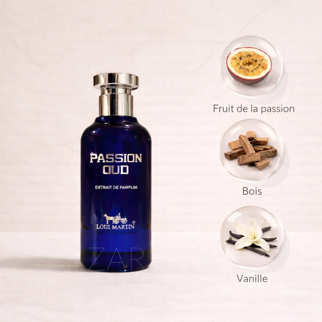Passion Oud Eau de Parfum 100 ml Loui Martin - photo 2