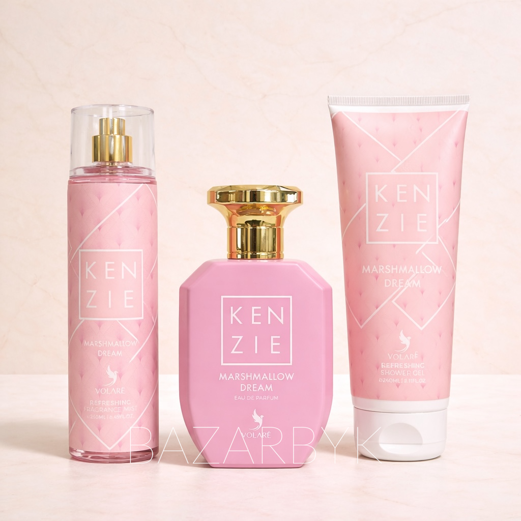 Coffret Kenzie Marshmallow Dream Parfum, Brume et Gel Douche Volaré