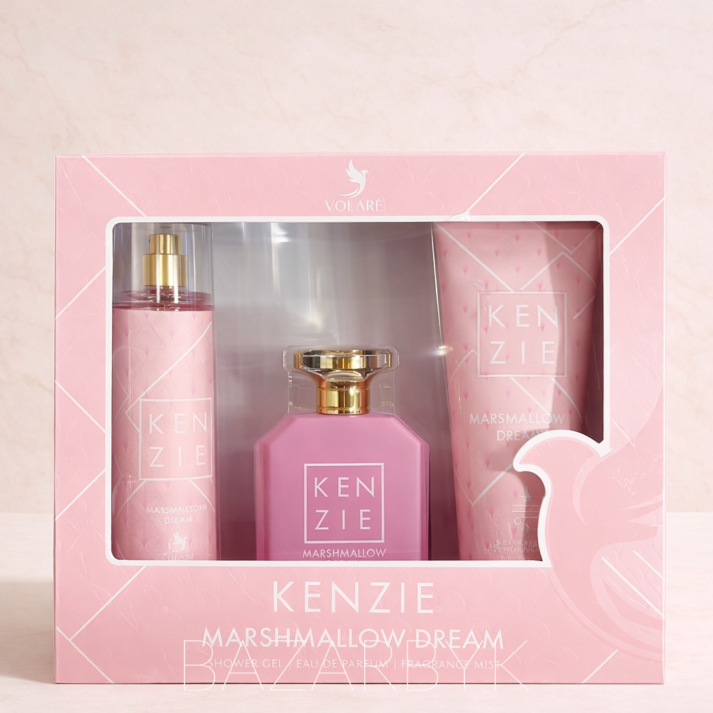 Coffret Kenzie Marshmallow Dream Parfum, Brume et Gel Douche Volaré - photo 3