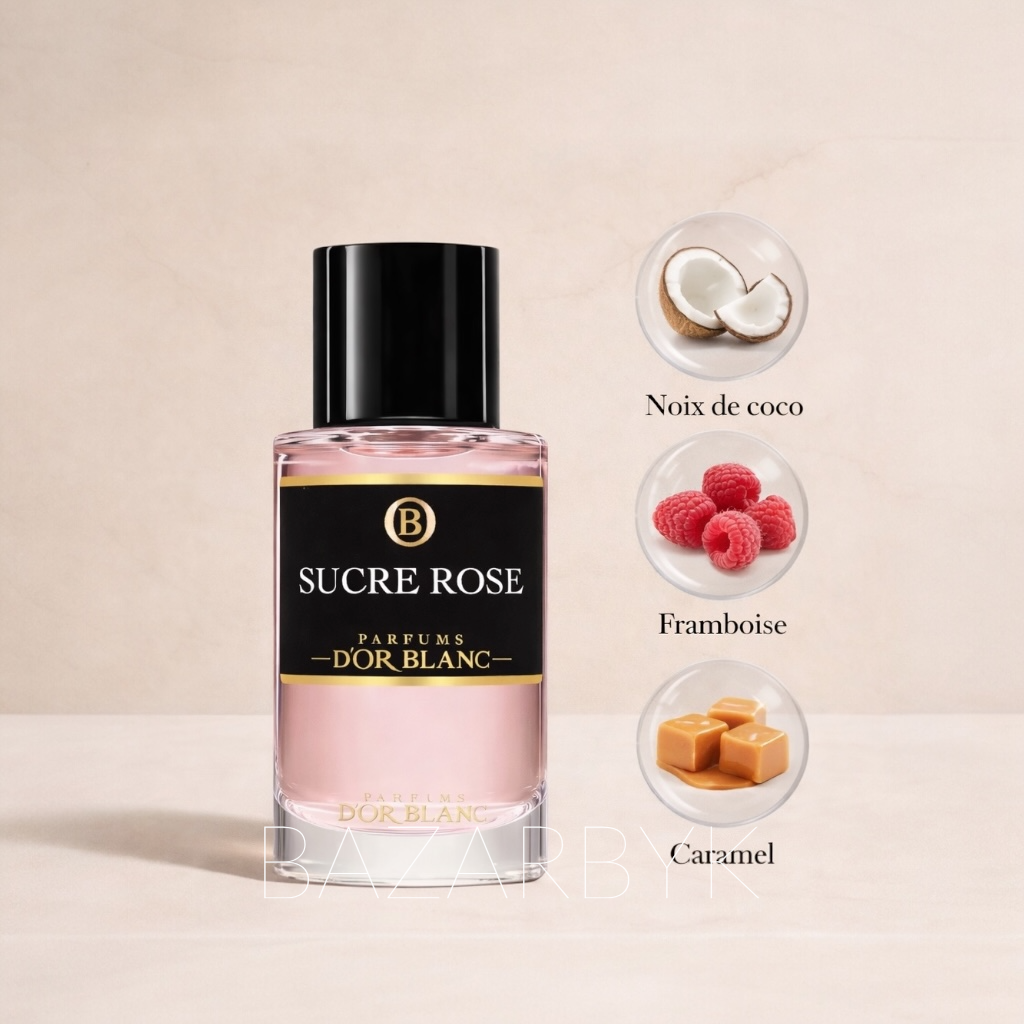 Sucre Rose Eau de Parfum 50 ml Parfums d’Or Blanc - photo 2