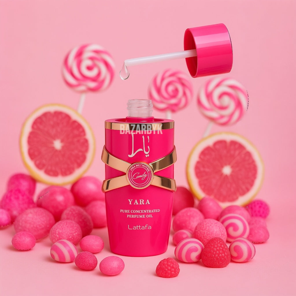 Olejek perfumowany Yara Candy · 20 ml · Lattafa
