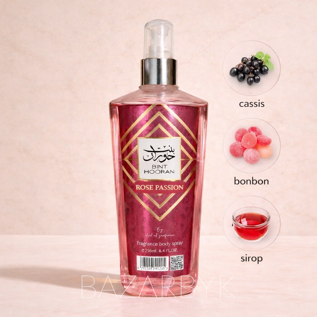 Brume Bint Hooran Rose Passion 250 ml Ard Al Zaafaran - photo 2