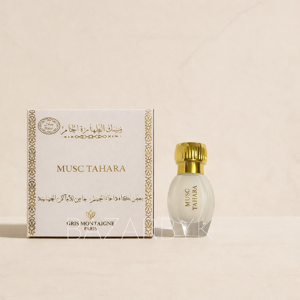 Musc Tahara Musc Parfumé 12 ml Gris Montaigne