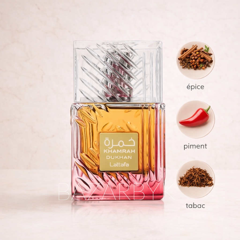 Khamrah Dukhan Eau de Parfum 100 ml Lattafa - photo 2