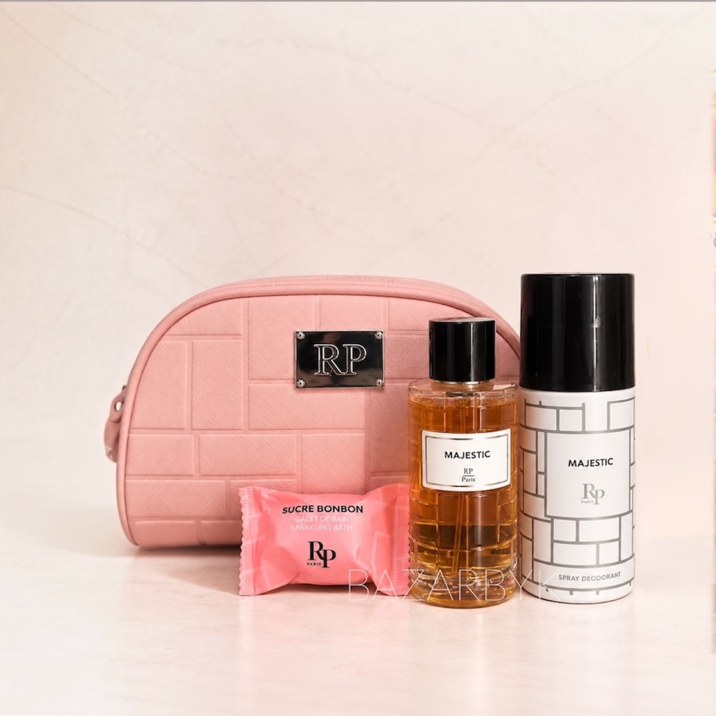 Trousse Majestic coffret eau de parfum 100 ml et déodorant 150 ml RP Paris